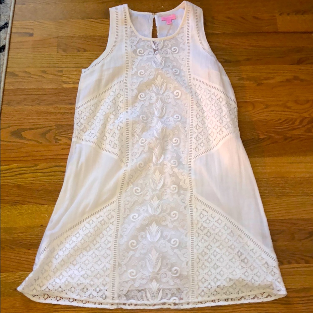 White Lilly Pulitzer Dress